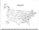 United States Map, Worth County 2000